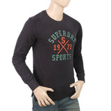 Men's Round Neck Printed T-Shirt - Darlk Grey, Men, T-Shirts And Polos, Chase Value, Chase Value
