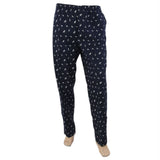 Men's Printed Trouser - Navy Blue, Men's Lowers & Sweatpants, Chase Value, Chase Value