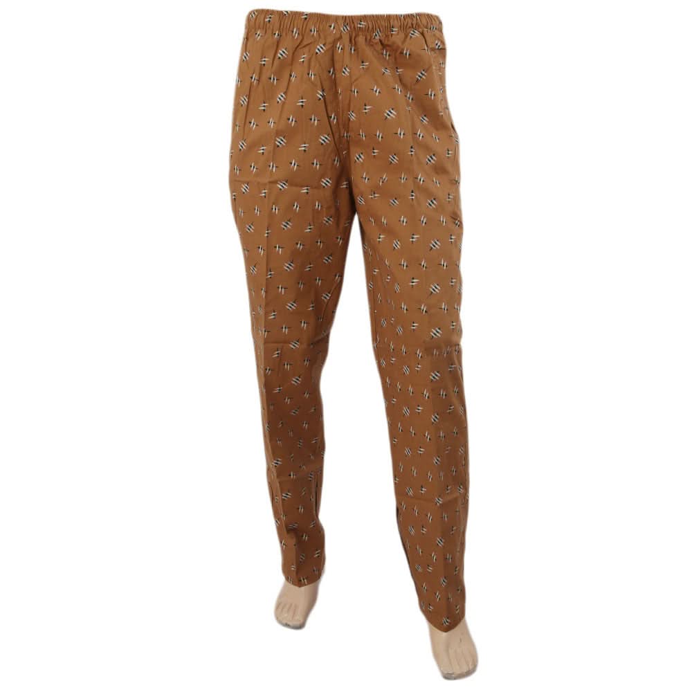 Men's Printed Trouser - Brown, Men's Lowers & Sweatpants, Chase Value, Chase Value