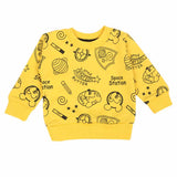 Newborn Boys Full Sleeves T-shirt - Yellow, Newborn Boys Shirts & T-Shirts, Chase Value, Chase Value
