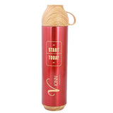 Water Bottle With Cup 500 ML - Red, Home & Lifestyle, Glassware & Drinkware, Chase Value, Chase Value