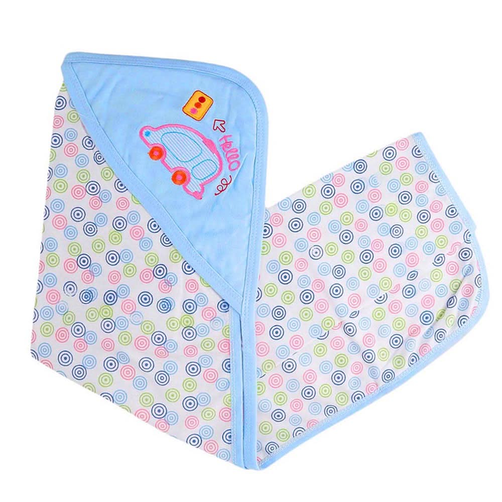 Newborn Baby Wrapping Sheet - Blue, Newborn Baby Accessories, Chase Value, Chase Value