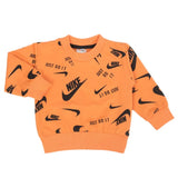 Newborn Boys Full Sleeves T-shirt - Peach, Newborn Boys Shirts & T-Shirts, Chase Value, Chase Value