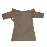 Girls Plain Kurti - Olive Green, Kids, Girls Kurti, Chase Value, Chase Value