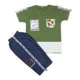 Boys Half Sleeves Short Suit 20-22 1184 - Green, Kids, Boys Sets And Suits, Chase Value, Chase Value