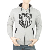 Men's Fleece Zip Jacket - Light Grey, Men, Jackets and Hoodies, Chase Value, Chase Value