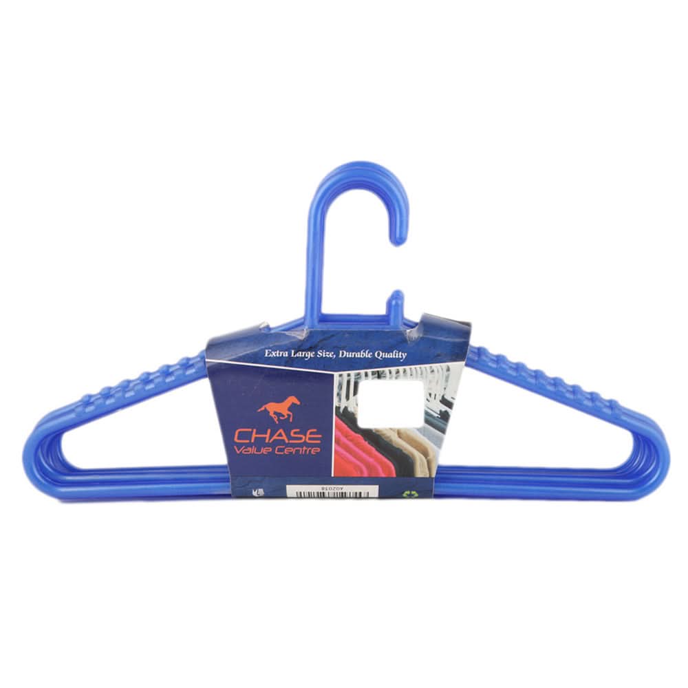 Cloth Hanger 6 Pcs - Blue, Home & Lifestyle, Accessories, Chase Value, Chase Value