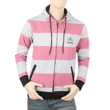 Men's Fleece Zip Jacket - Pink, Men, Jackets and Hoodies, Chase Value, Chase Value