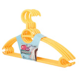 Cloth Hanger 5 Pcs - Yellow, Home & Lifestyle, Accessories, Chase Value, Chase Value