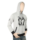 Men's Fleece Zip Jacket - Black & White, Men, Jackets and Hoodies, Chase Value, Chase Value