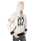 Men's Fleece Jacket - Off White, Men, Jackets and Hoodies, Chase Value, Chase Value