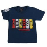 Boys Half Sleeves T-Shirt - Navy Blue, Boys T-Shirts, Chase Value, Chase Value