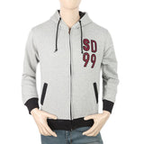 Men's Fleece Zip Jacket - Grey, Men, Jackets and Hoodies, Chase Value, Chase Value
