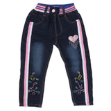 Girls Denim Pant - Dark Blue, Kids, Pants And Capri, Chase Value, Chase Value