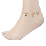 Women's Anklet - Golden, Women, Foot Jewellery, Chase Value, Chase Value
