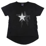 Girls Studs Print T-Shirt - Black, Kids, Girls T-Shirts, Chase Value, Chase Value