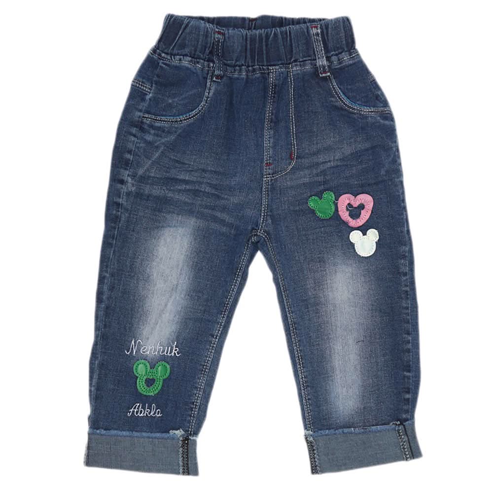 Girls Denim Capri - Blue, Kids, Pants And Capri, Chase Value, Chase Value