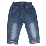 Girls Denim Capri - Blue, Kids, Pants And Capri, Chase Value, Chase Value