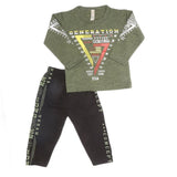 Boys Pajama Suit - Green, Kids, Boys Sets And Suits, Chase Value, Chase Value