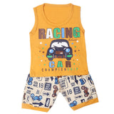 Boys Half Sleeves Sando Suit - Brown, Kids, Boys Sets And Suits, Chase Value, Chase Value