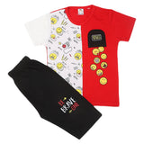 Boys Half Sleeves Short Suit 20-22 1217 - Red, Kids, Boys Sets And Suits, Chase Value, Chase Value