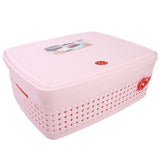 Multi Purpose Storage Box With Lid - Pink, Home & Lifestyle, Storage Boxes, Chase Value, Chase Value