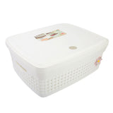 Multi Purpose Storage Box With Lid - White, Home & Lifestyle, Storage Boxes, Chase Value, Chase Value