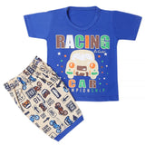 Boys Half Sleeves Short Suit - Royal Blue, Kids, Boys Sets And Suits, Chase Value, Chase Value