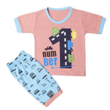 Boys Half Sleeves Short Suit - Tea Pink, Kids, Boys Sets And Suits, Chase Value, Chase Value