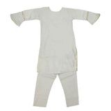 Girls Embroidered Fancy Suit 3 Pcs - Grey, Kids, Girls Sets And Suits, Chase Value, Chase Value