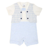 Newborn Boys Turkish Romper - Light Blue, Kids, Newborn Boys Rompers, Chase Value, Chase Value