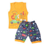Boys Half Sleeves Sando Suit - Orange, Kids, Boys Sets And Suits, Chase Value, Chase Value
