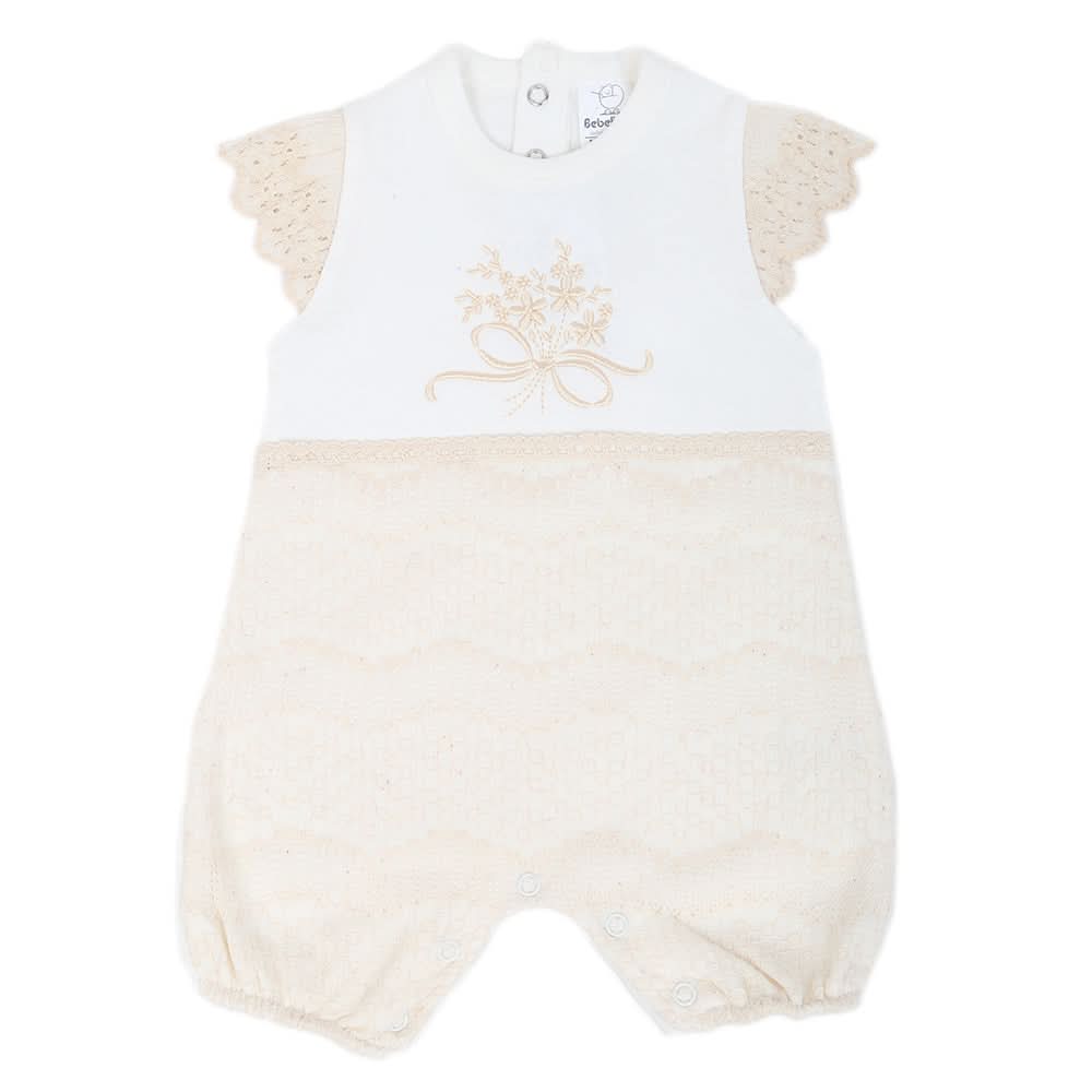 Newborn Girls Turkish Romper - Fawn, Kids, Newborn Girls Rompers, Chase Value, Chase Value