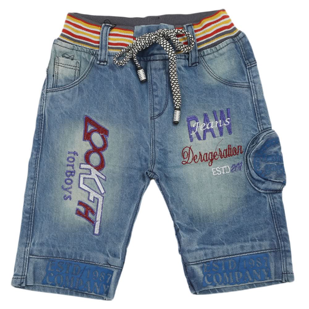 Boys Denim Bermuda - Light Blue, Boys Shorts, Chase Value, Chase Value