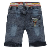Boys Denim Bermuda - Army Blue, Boys Shorts, Chase Value, Chase Value
