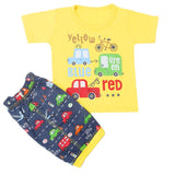 Boys Half Sleeves Short Suit - Yellow, Kids, Boys Sets And Suits, Chase Value, Chase Value