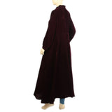 Women's Velvet Kurti - Dark Purple, Women Ready Kurtis, Chase Value, Chase Value