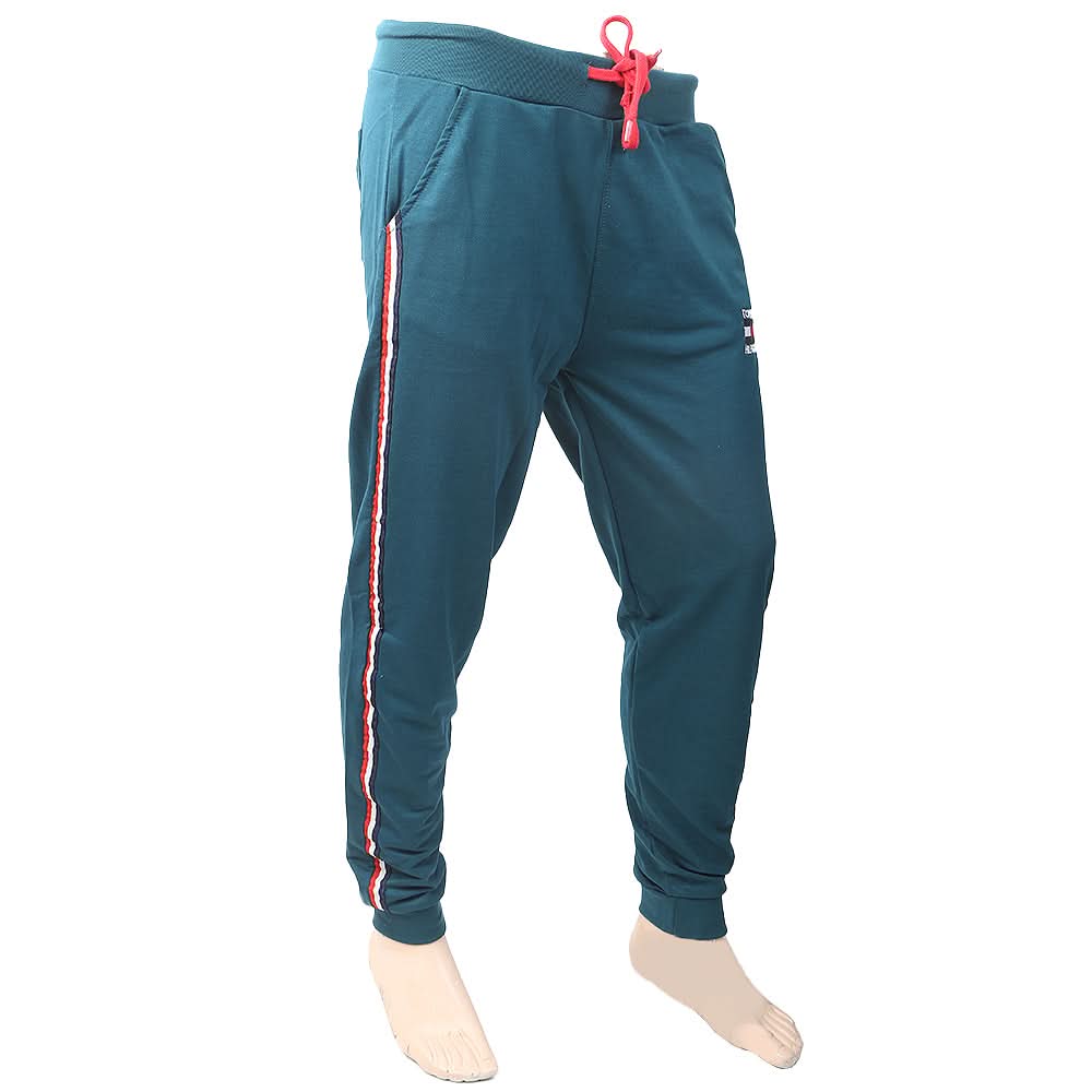 Men's Side Tape Fancy Trouser - Steel Green, Men, Lowers And Sweatpants, Chase Value, Chase Value