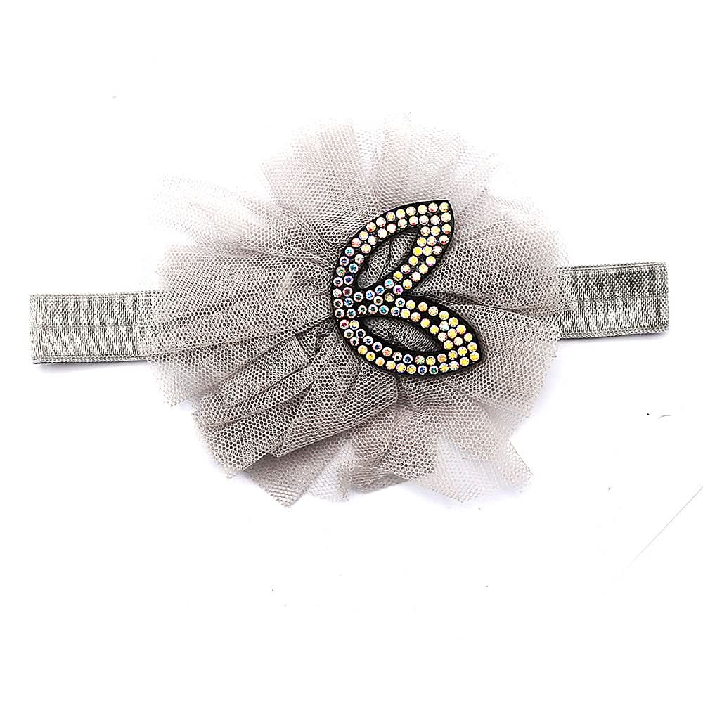 Girls Headband - Grey - A, Kids, Hair Accessories, Chase Value, Chase Value