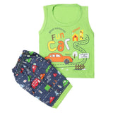 Boys Half Sleeves Sando Suit - Green, Kids, Boys Sets And Suits, Chase Value, Chase Value