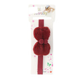 Girls Headband - Maroon - B, Kids, Hair Accessories, Chase Value, Chase Value