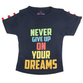 Eminent Girls T-Shirt - Navy Blue, Girls T-Shirts, Eminent, Chase Value