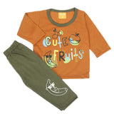 Newborn Boys Full Sleeves Suit - Brown, Newborn Boys Sets & Suits, Chase Value, Chase Value