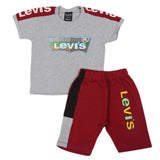 Boys Short Suit - Light Grey, Kids, Boys Sets And Suits, Chase Value, Chase Value
