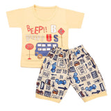 Boys Half Sleeves Short Suit - Light Brown, Kids, Boys Sets And Suits, Chase Value, Chase Value
