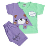 Newborn Boys Half Sleeves Suit - Green, Kids, Newborn Boys Sets And Suits, Chase Value, Chase Value