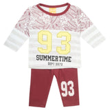 Newborn Boys Full Sleeves Suit - Maroon, Newborn Boys Sets & Suits, Chase Value, Chase Value