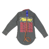 Boys Cotton Casual Shirt Full Sleeves - Grey, Kids, Boys Shirts, Chase Value, Chase Value