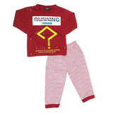 Boys Pajama Suit - Maroon, Kids, Boys Sets And Suits, Chase Value, Chase Value