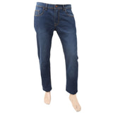 Men's Basic Denim Pant - Steel Blue, Men, Casual Pants And Jeans, Chase Value, Chase Value